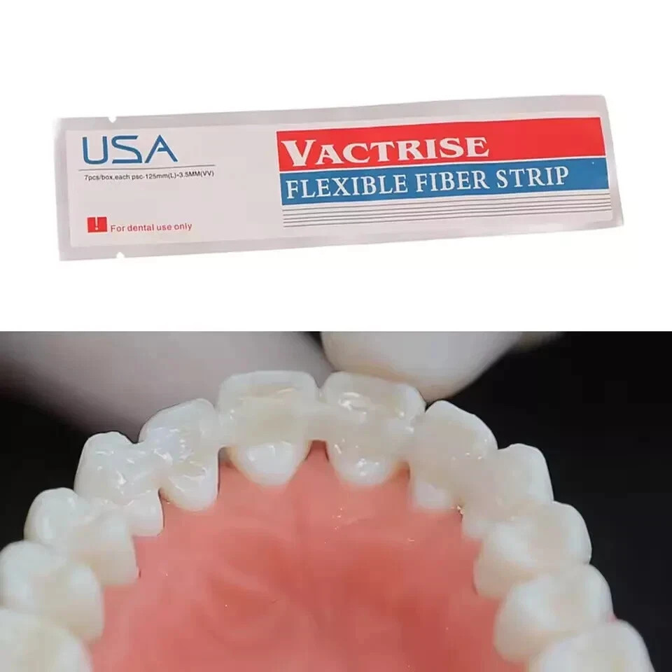 5 Box Dental Light Cure Flexible Glass Fiber Splint Composite Bonding Strip Tool