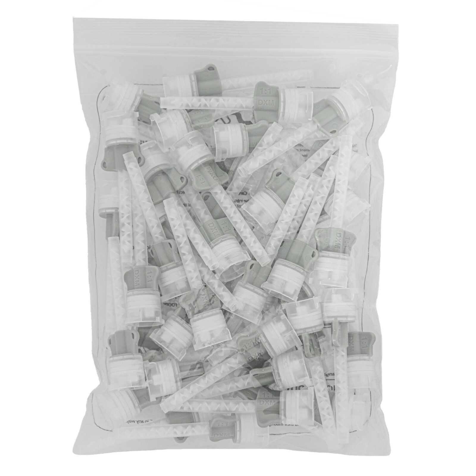 48/96/480Pcs DX-Mixer Dental Impression Mixing Tips Light Body 4.2mm VPS/PVS