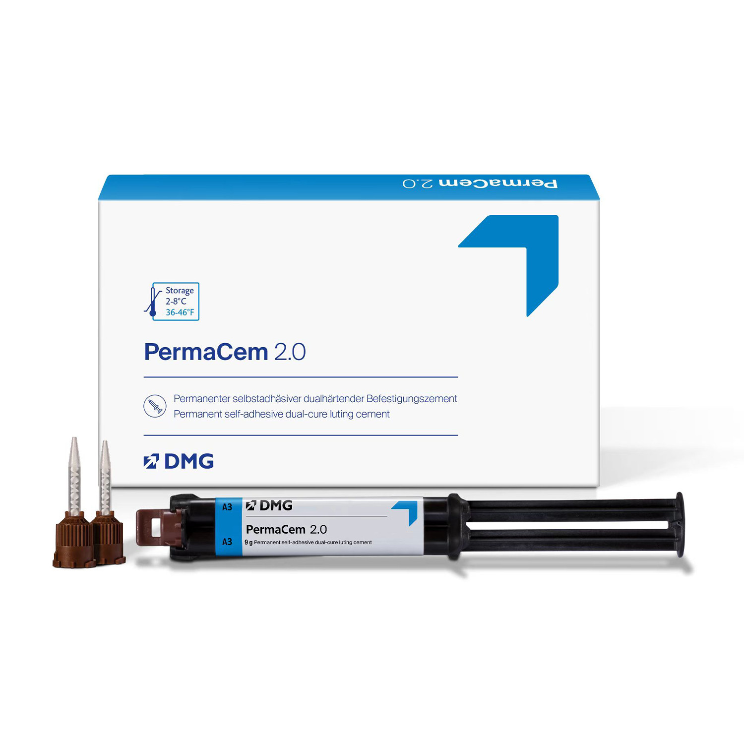 DMG PERMACEM 2.0 LUTING CEMENT A2/A3 9g