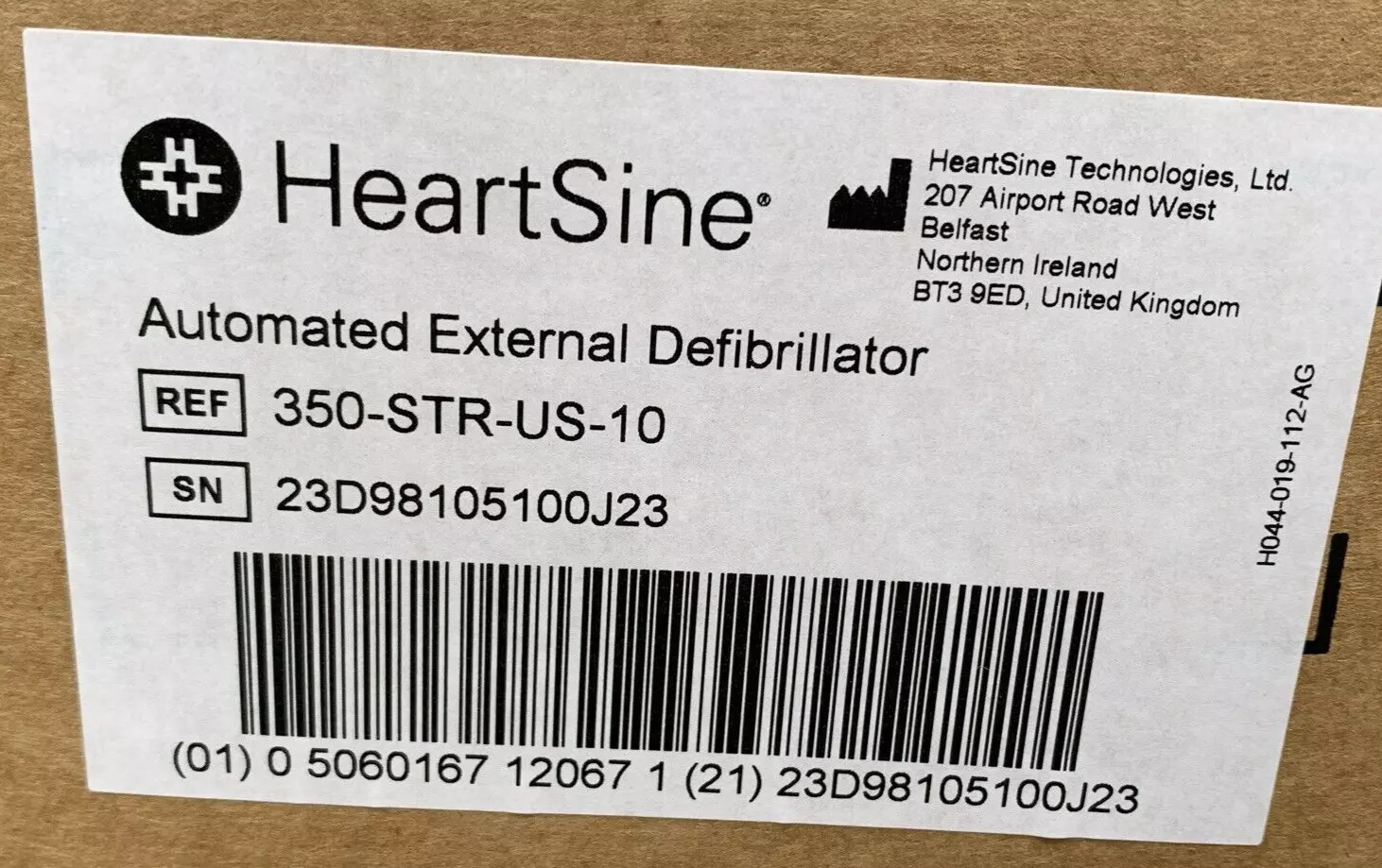 HeartSine Samaritan Pad 350P AEDs Defibrillator Semi-Auto, NEW without battery