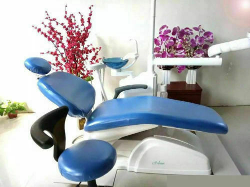 1Set Dental Unit Chair Cover Sleeves Protector Waterproof PU Leather Washable