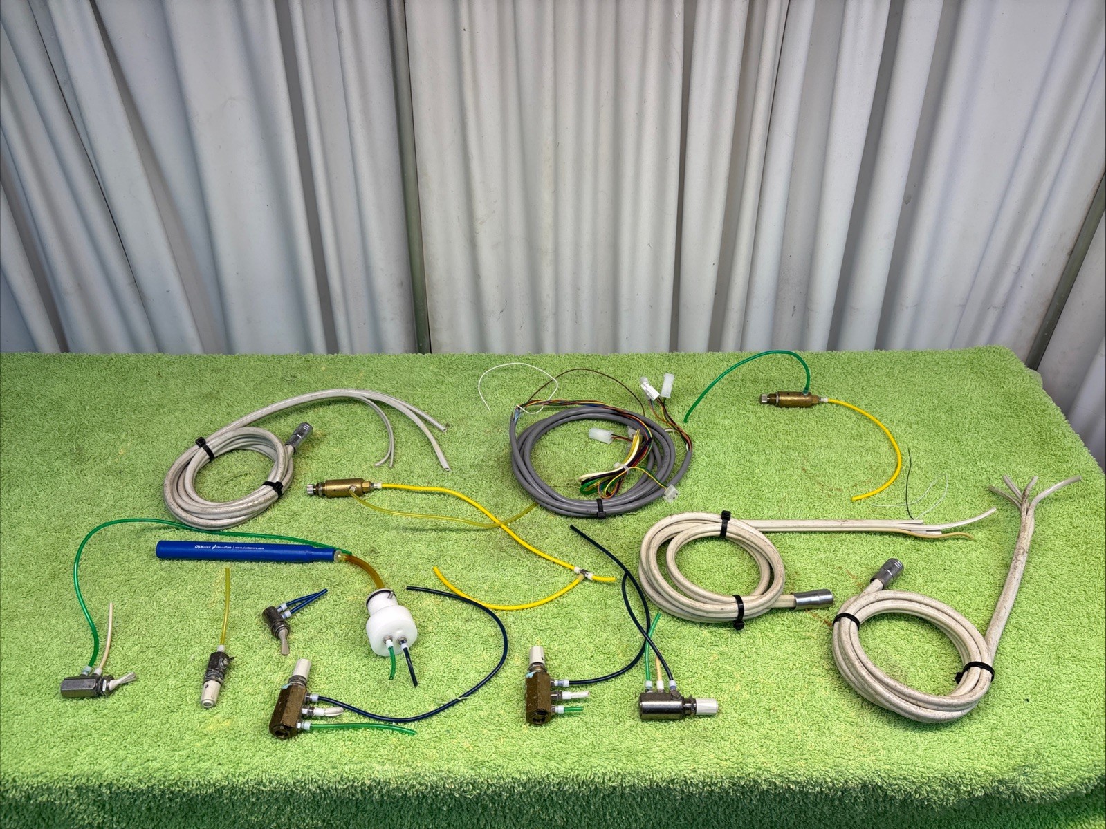 Dental Water air valves Quick Switch Kit filter toggle valves hoses wiring