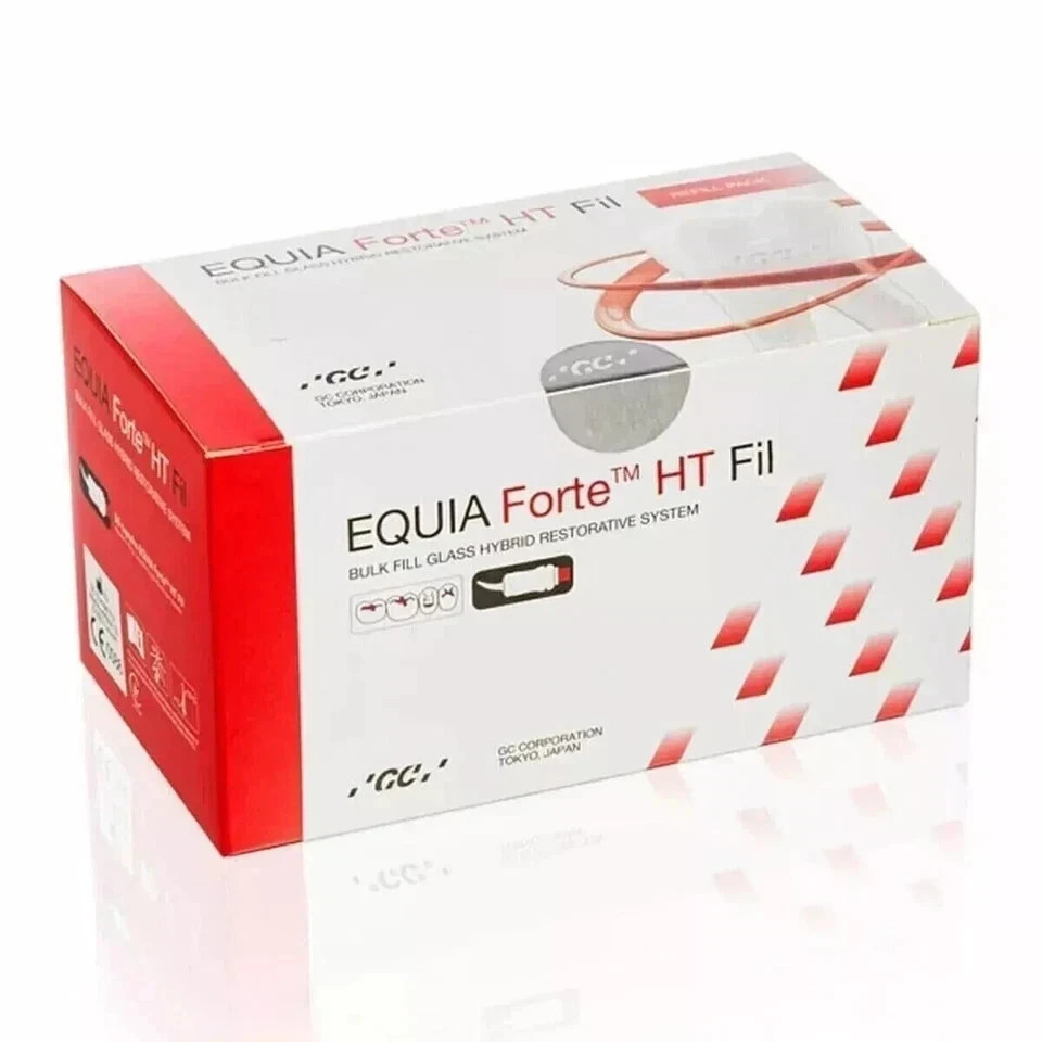 Glass Hybrid System A2 GC EQUIA Forte HT Bulk Fill FAST FREE SHIPING
