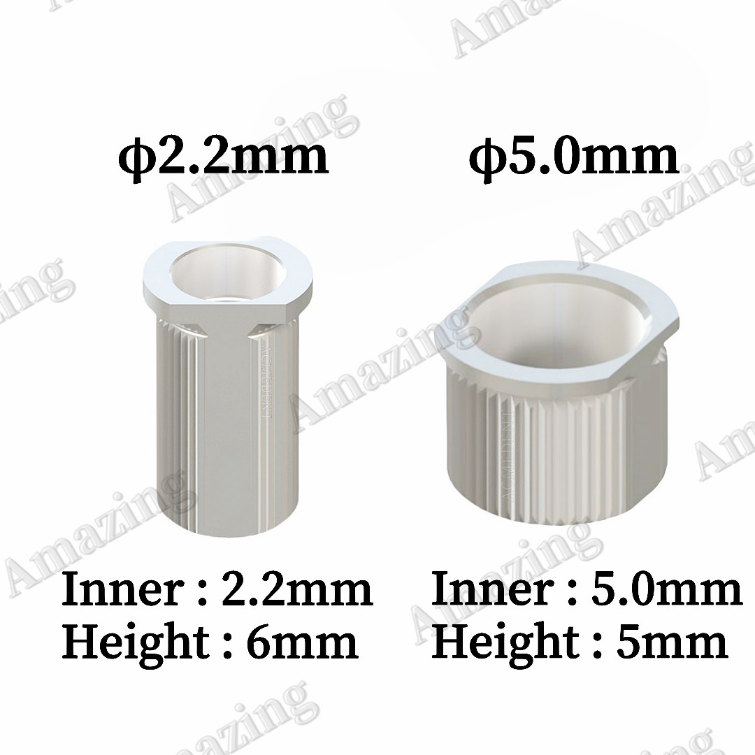 10x Dental ITI Guide Hole Sleeves Implant Digital Guidance DGS Straumann 5.0/2.2