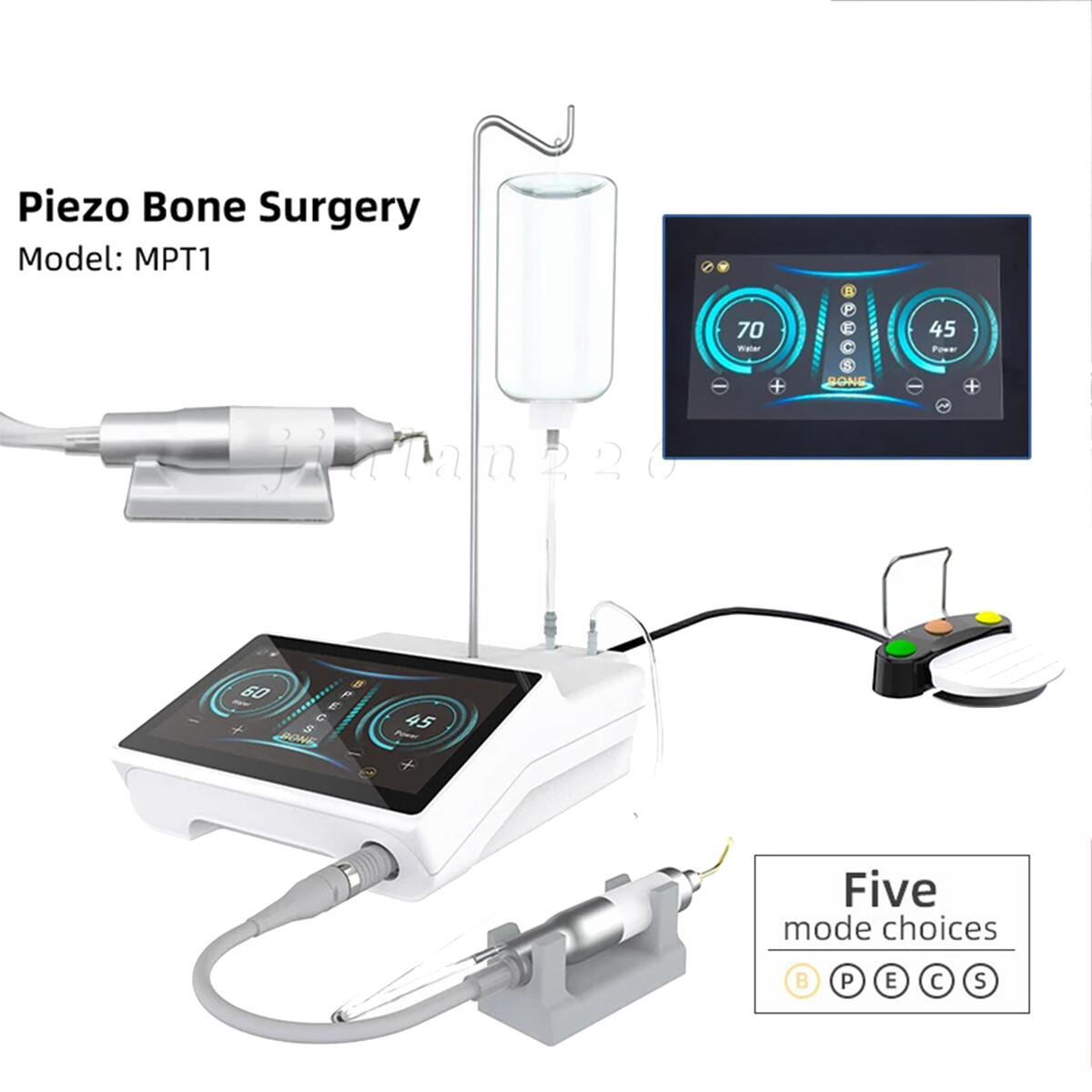Dental Piezo Surgery Bone Cutter Ultrasonic LED Piezo Bone Surgery Machine