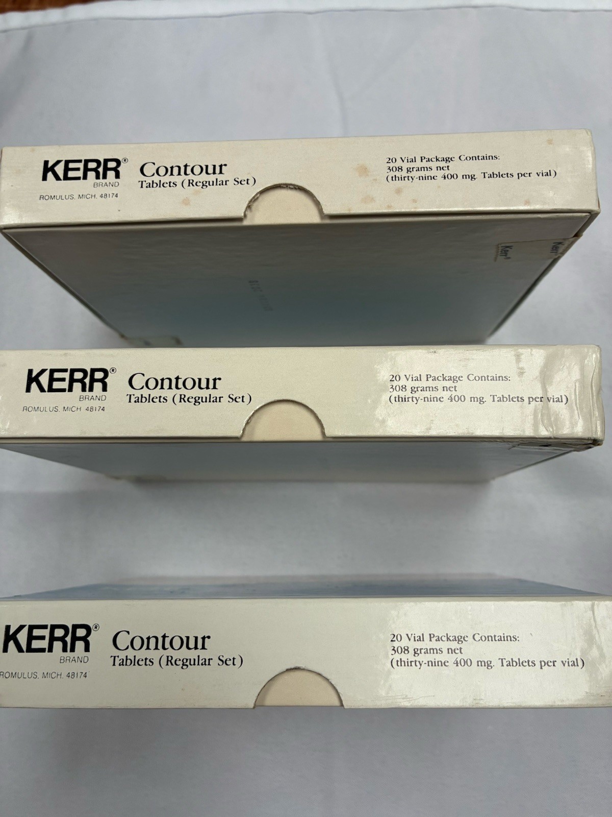 Kerr Contour Silver Amalgam (Regular Set) Dental Alloy Tablets,