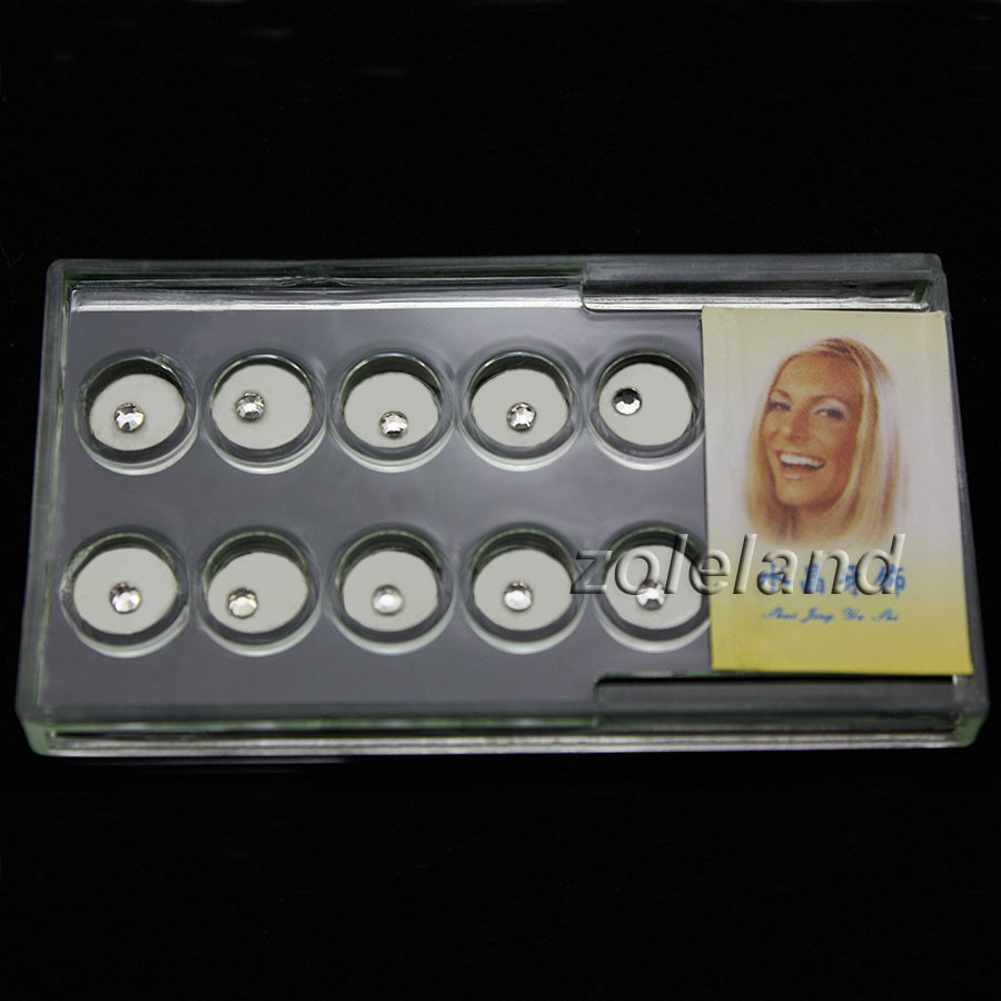 NEW 50 pcs Dental Crystal Tooth Ornaments Tooth Gems Teeth Jewelry Gem
