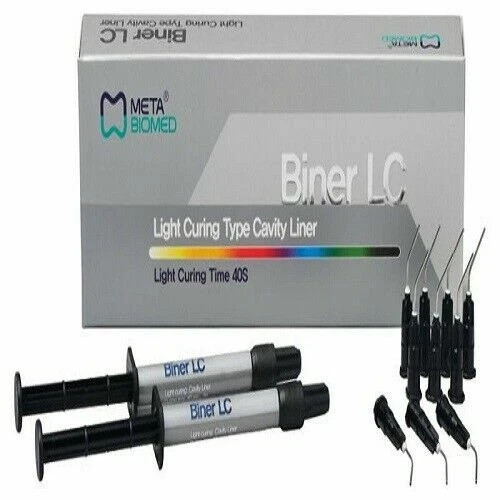 LC Light Curing Cavity Liner Base Dental Meta Biomed Biner (FAST FREE SHIPING)