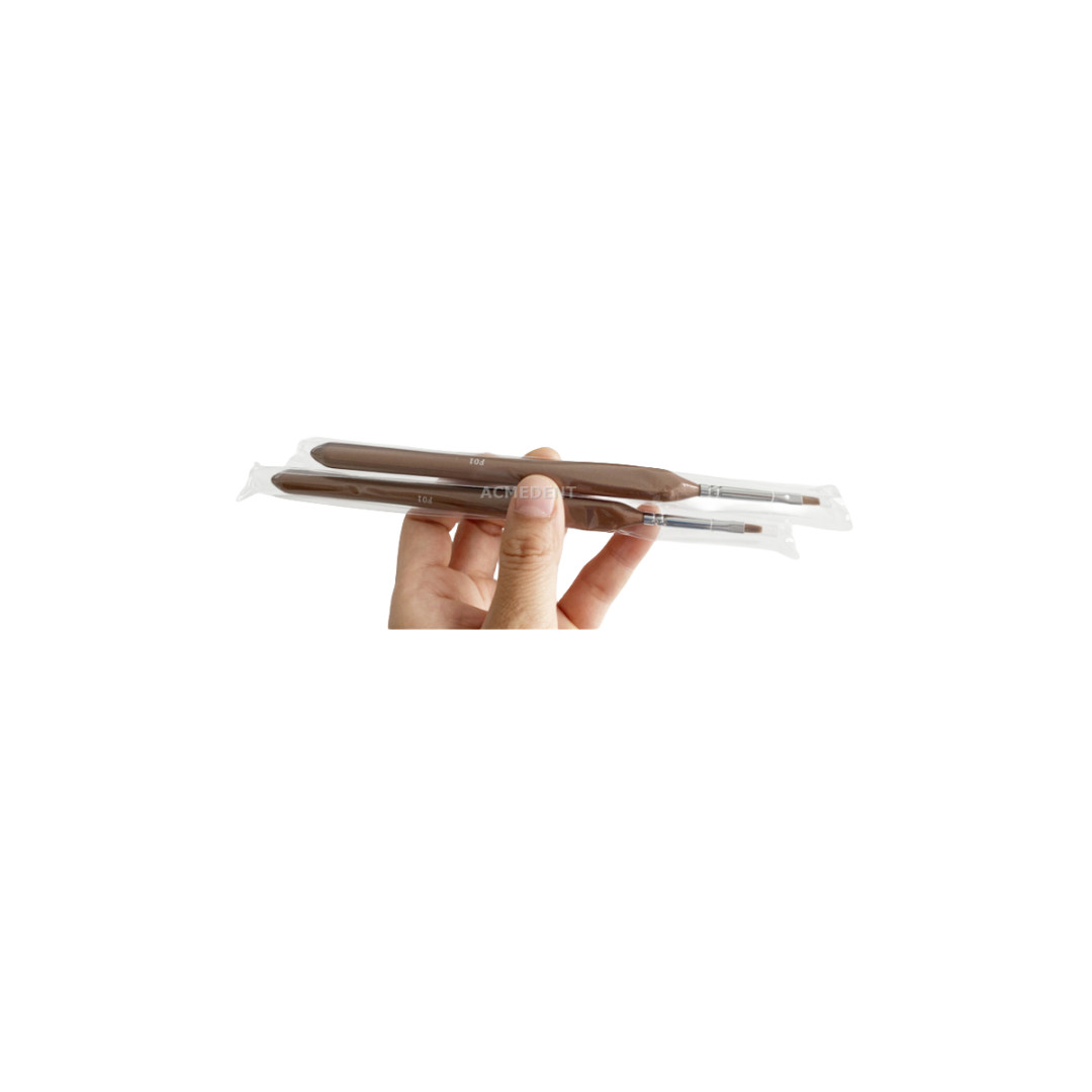 Dental Sable Hair Brush Pen Porcelain Brushes Thin Bold InLab Ceramco Noritake