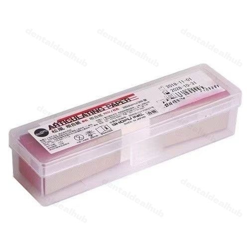 Shofu Articulating Paper 300 Sheets 121x22mm 38μm Red/Blue Dental Occlusal