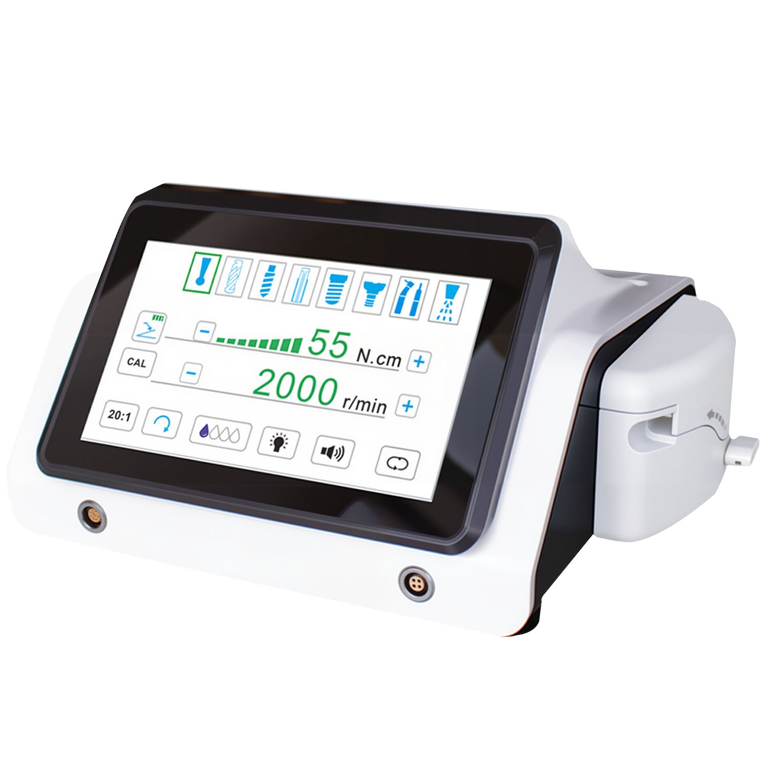 AZDEBT Dental Implant System Motor Bone Cutter 2 in 1 Piezo Surgery Touch Screen