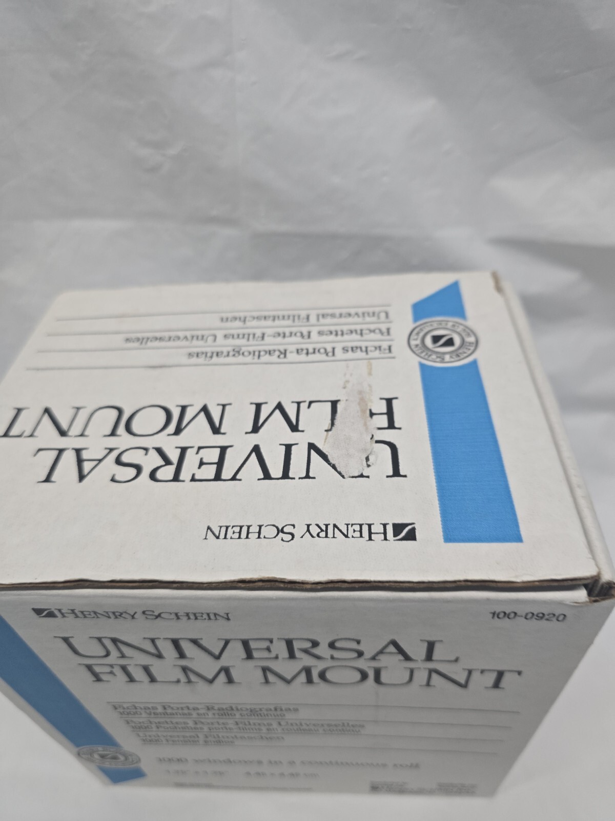 Dental Universal X-Ray Mounts 2-Window, Select and Cut Film Mounts, 1000/Box