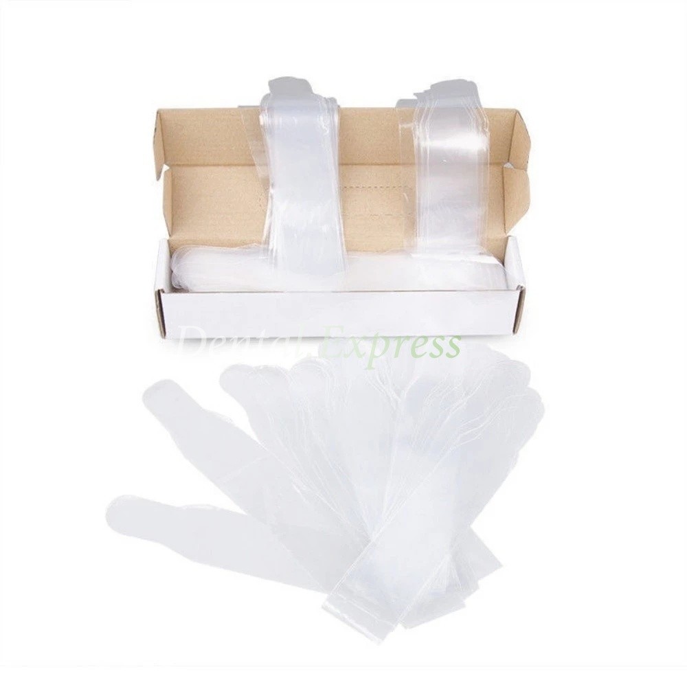 500Pcs Dental Disposable Plastic Cover Digital X-ray Sensor Barrier Sleeves