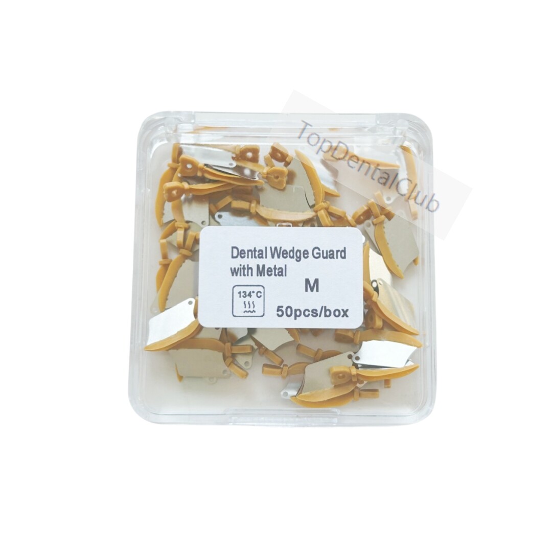 Medium Dental Fender Interproximal Wedge Matrix Blade Guard with Metal SML 134℃