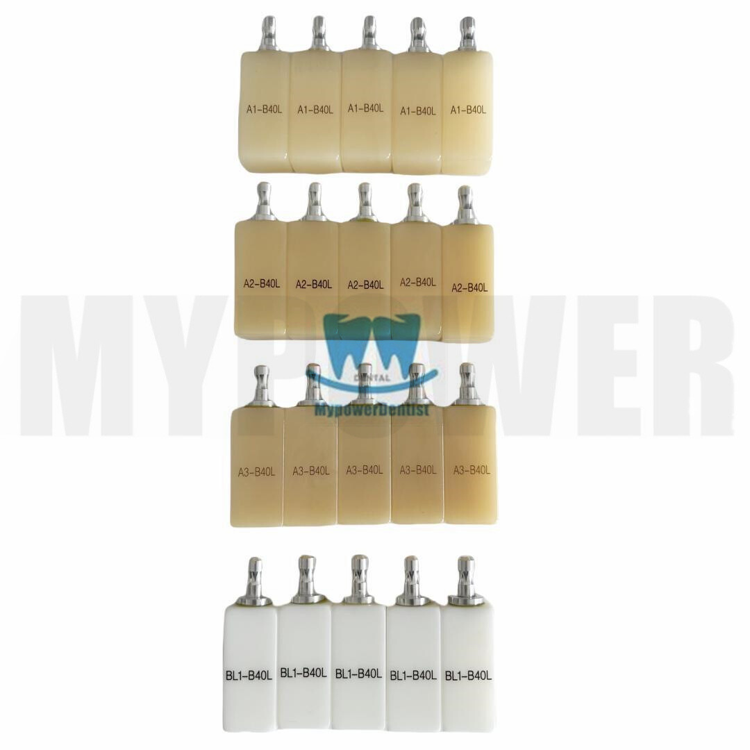 Dental PMMA Block CAM CAD CEREC C14/B40 Block Non Firing Milling Sirona MCXL