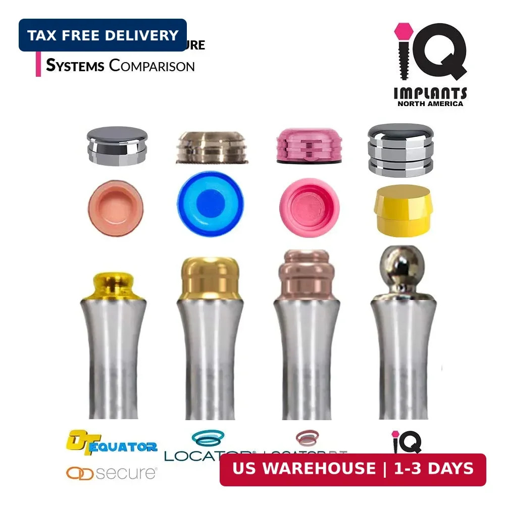 Locator Genuine Original Replacement Male Retention Inserts Caps, Extended Range