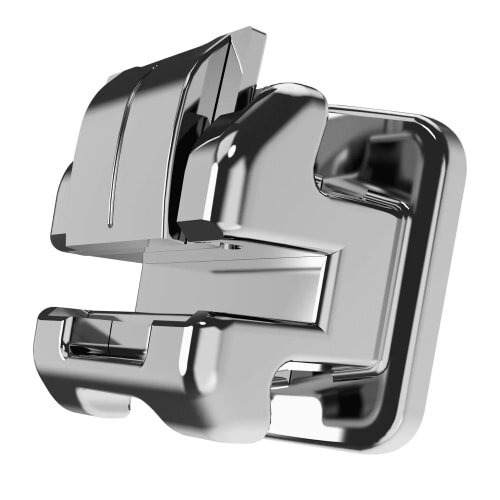 Icon Self-Ligating Metal Brackets, Std, Hook on 3,4,5, 0.022″, 20/Kit