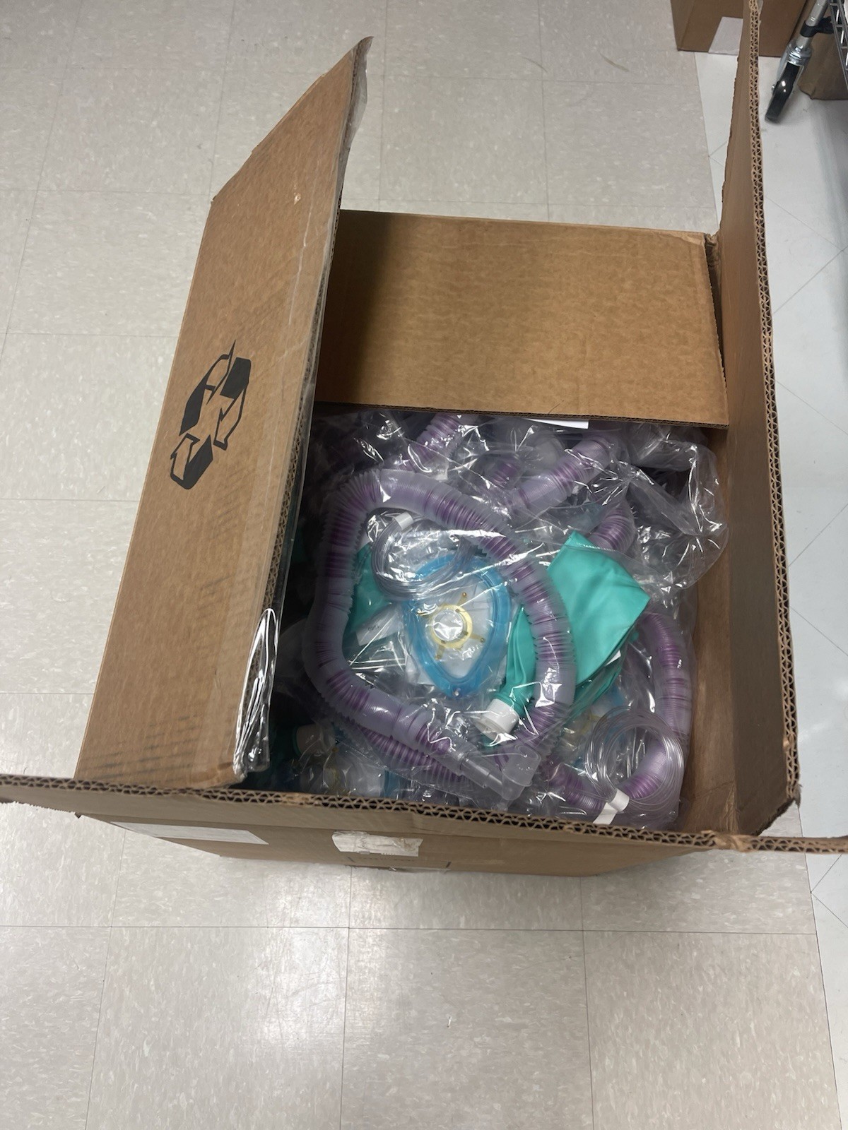 King Systems Universal Flex2 Breathing Circuit DF375-6121Z BOX OF 50 UNOPENED