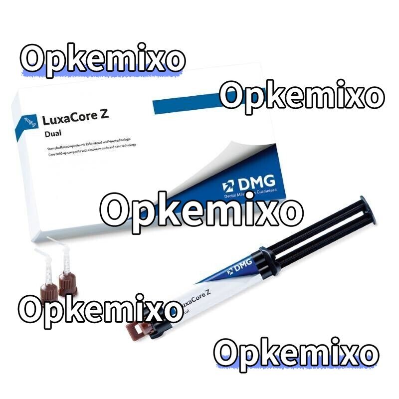 DMG Luxacore Z Dual Core Buildup Material Dentine Composite Shade A3 Paste 9g