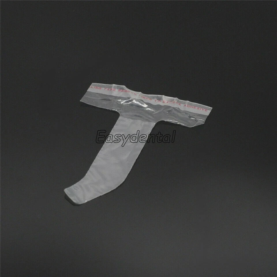 200Pcs Dental Curing Light Guide Sleeve Tip Cover Sheath 4.33″x2.95″ Large/Small