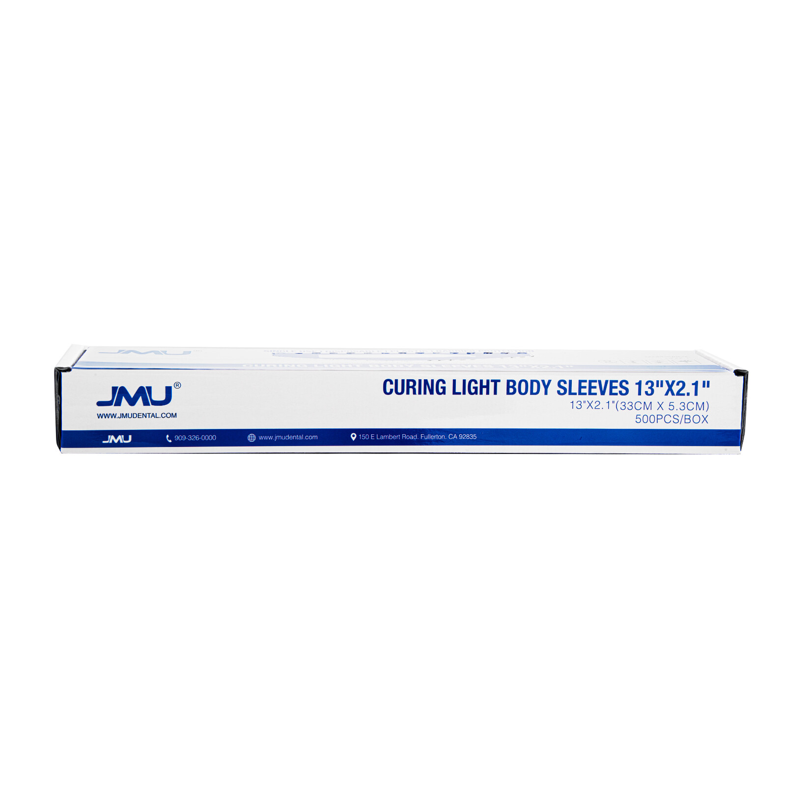 JMU Dental Curing Light Body Sleeves Disposable cover 13″X2.1″ 500Pcs/Box