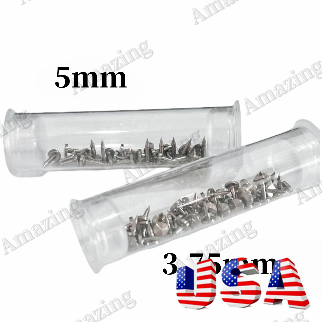 20Pcs Dental Gun Tack Pins Membrane TAC Fixation Titanium Pin GBR System Implant