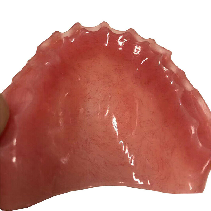 5Pcs Pink 98mm Dental PMMA Blocks with Veins/Bloodshot for Open/Wieland System