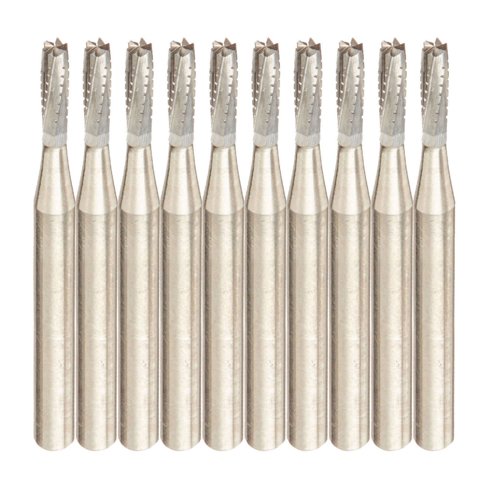 Beaver Bluwhite Style FG 557 Carbide Burs Friction Grip Midwest Type