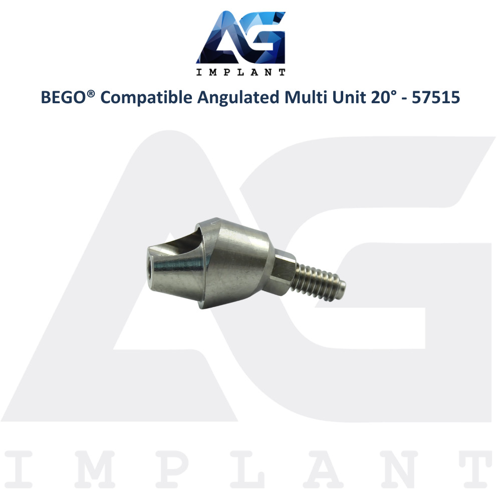 10 Angulated Multi Unit 20° Prosthetic Compatible with BEGO® – 57515 Dental Lab