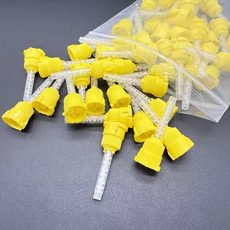 Dental Impression Mixing Tips 1:1 For Light Body Mixing 50Pcs/Pack USA