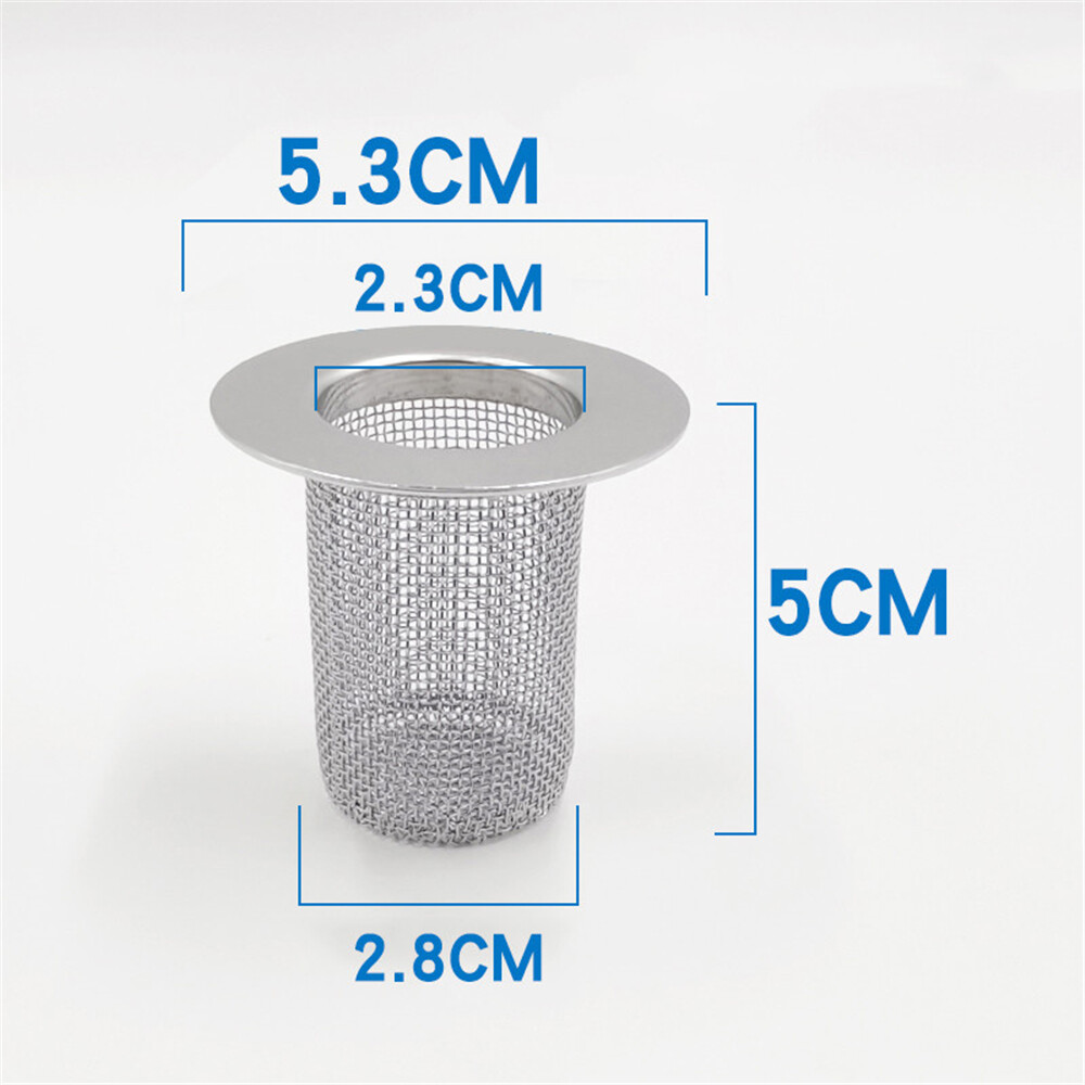 304 Stainless Steel Wire Mesh Filter Strainer Floor Drain Various Size