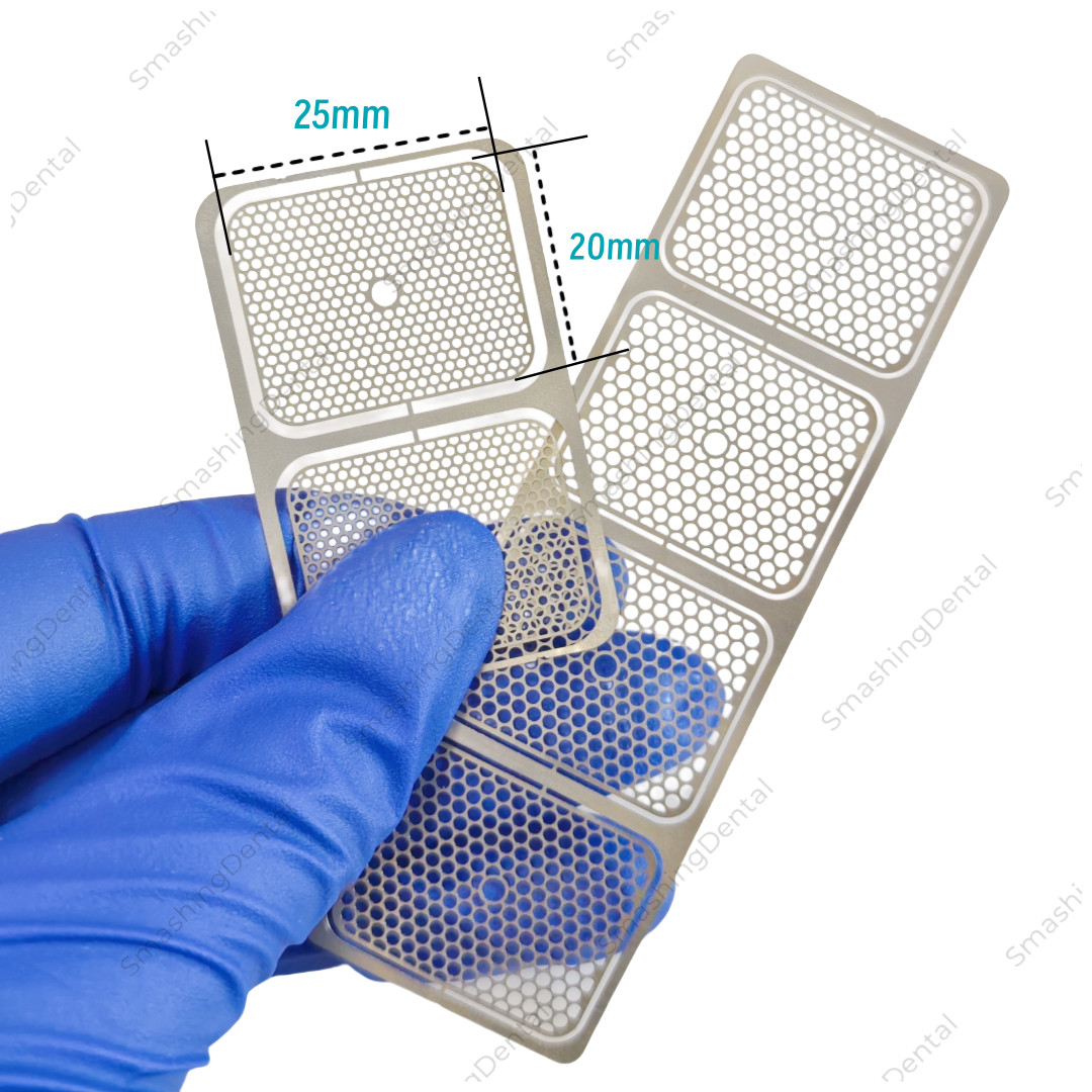 USA Dental GBR Titanium Mesh Fixation Membrane Mesh Bon Augmentation 2/4-IN-1