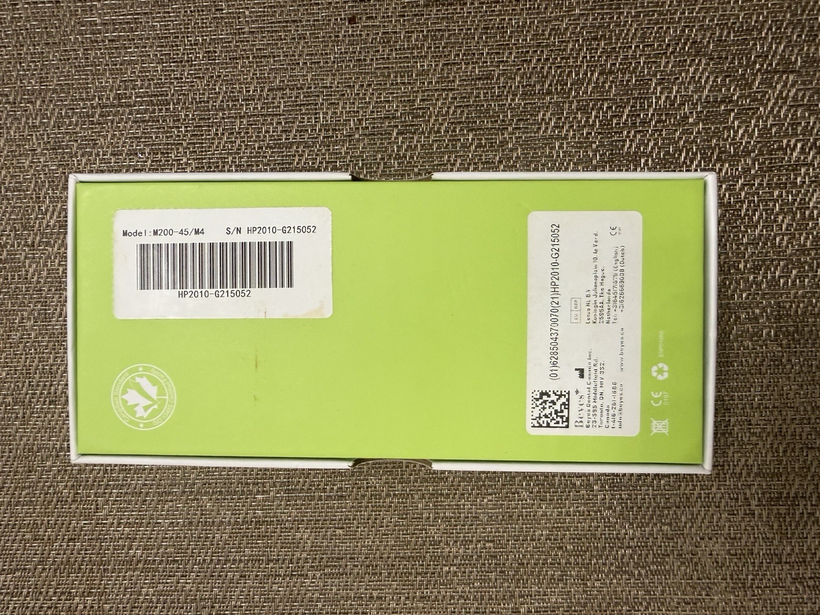 Beyes AirLight Non-Optic Handpiece For Midwest 4 Hole Connection M200-45/M4