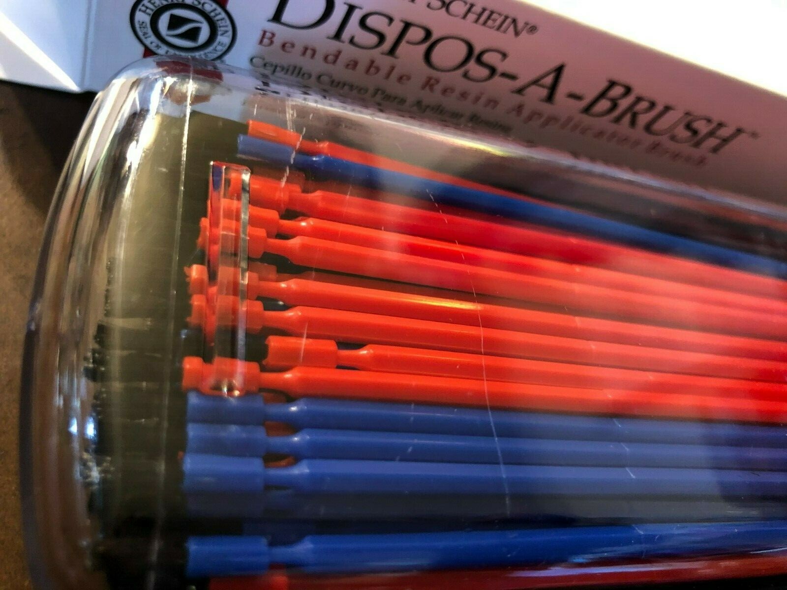 114 Dispos-a-brush Henry Schein 112-5799 Stander Bristle Bendable Resin Brush