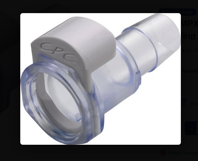 New (10) FOXX CPC MPX Coupling Body Connector 1/2” HB Non-Valved MPX17803