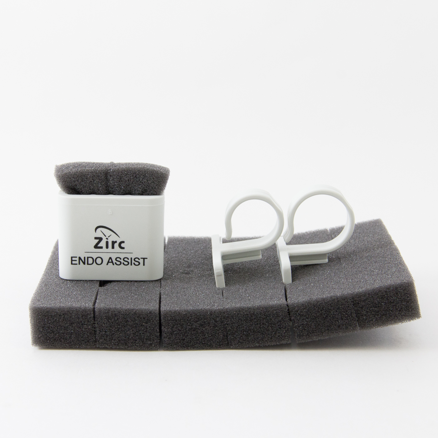 DENTAL ENDODONTIC ASSIST ORGANIZER WITH MEASURING GAUGE AUTOCLAVABLE WHITE