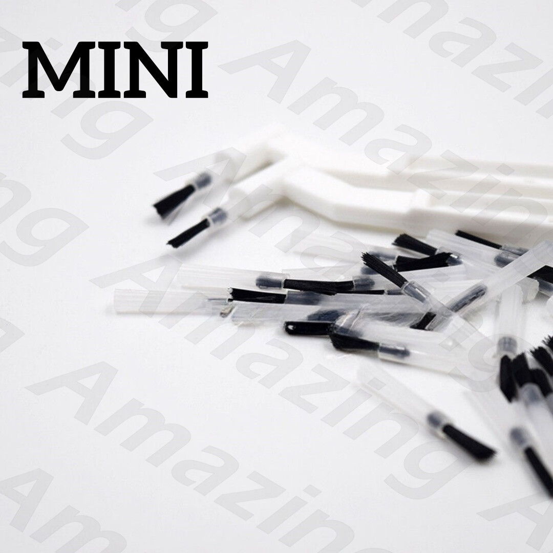 Dental Micro Brushes Composite Resin Disposable Mini Applicator Brush Tip Handle