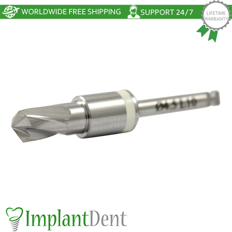 1x Dental Integral Stopper Drill 4.5mm Stainless Steel Dentistry Tool