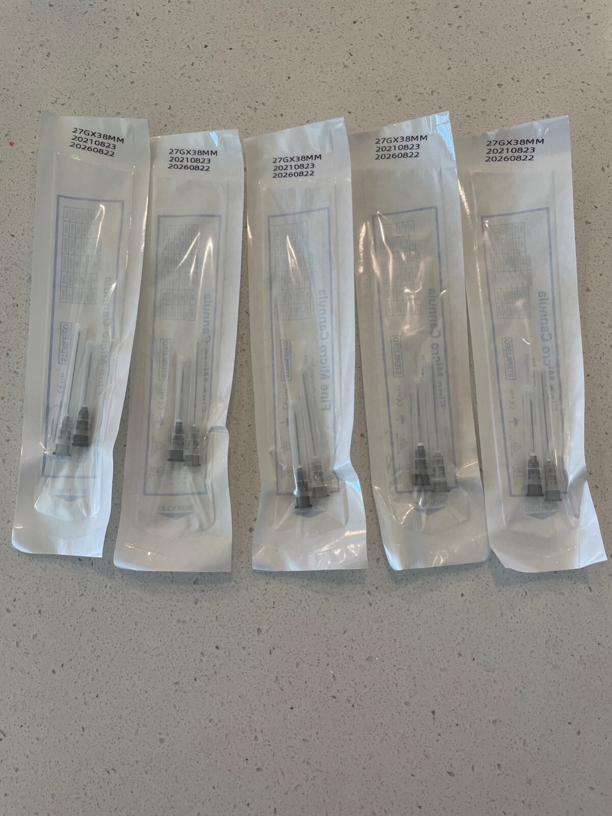 27G X 38MM FMC Fine Mirco Cannula – USA