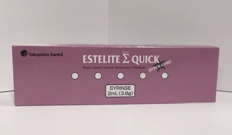 3 X Tokuyama Estelite Sigma Quick Dental uiversal restorativ composite A1,A2,A3