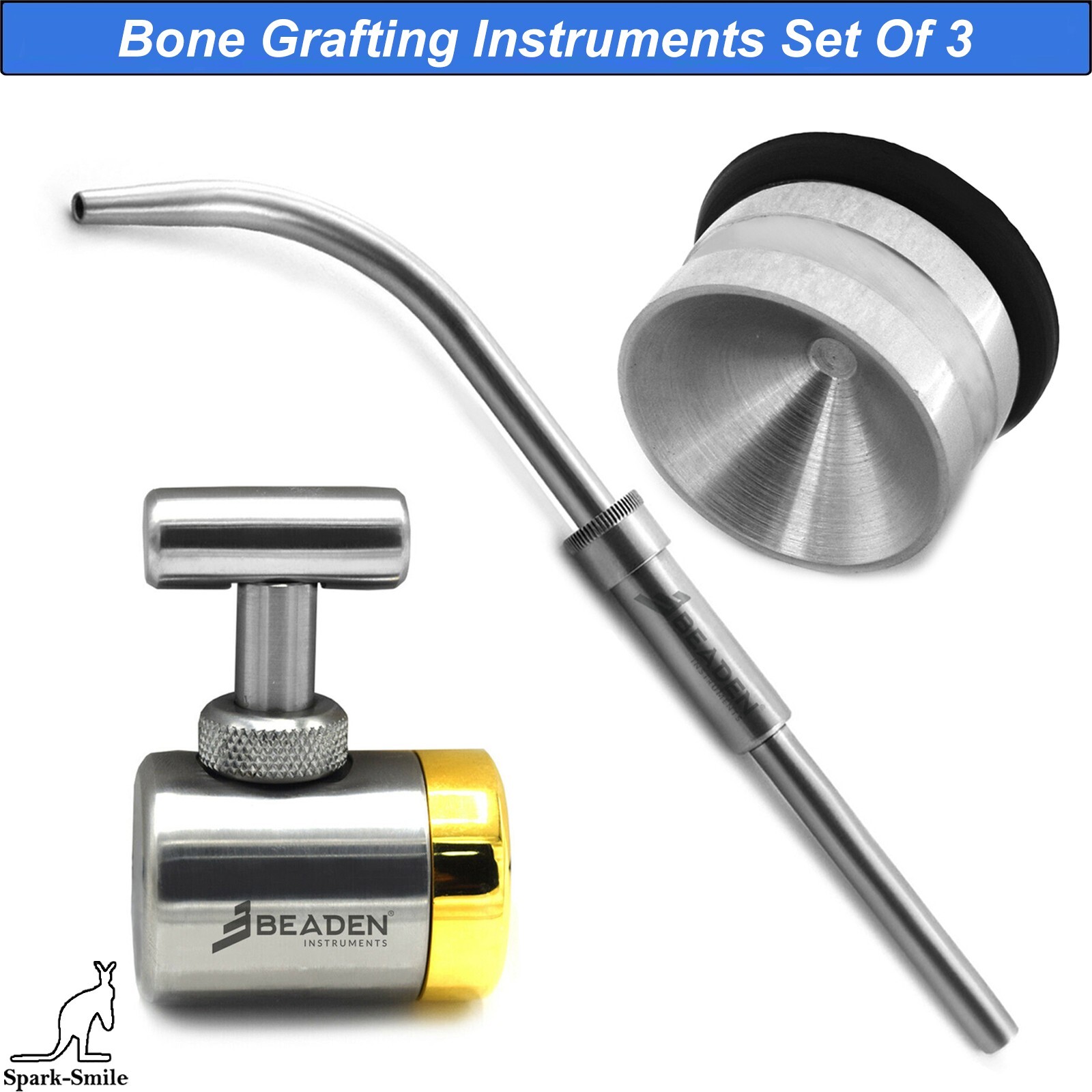 Implant Bone Collector Filter Bone Crusher Grinder Miller Dental Mixing Well Pot