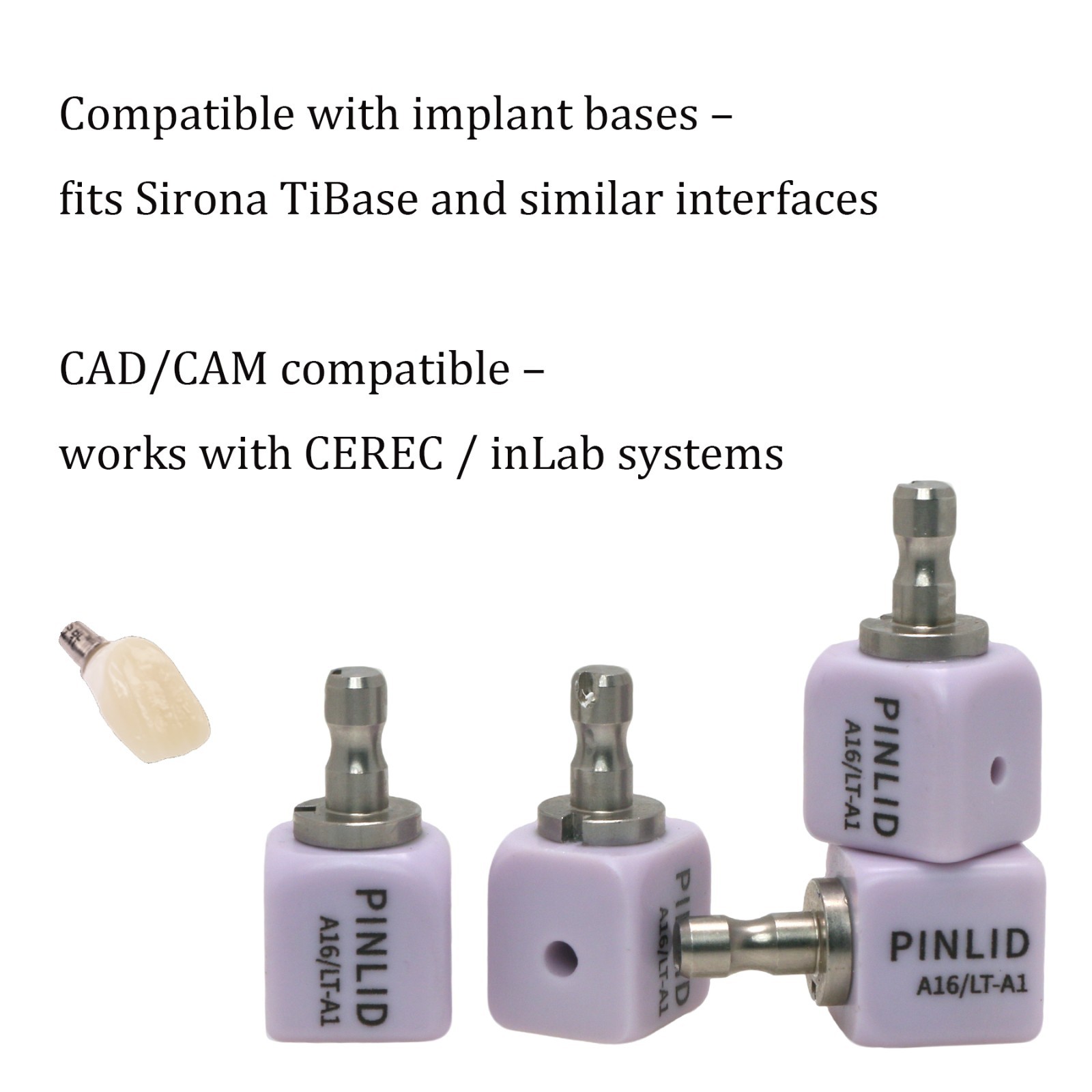 C14 B40 A16 HT LT MT Dental Lithium Disilicate Blocks Emax CAD/CAM CEREC Inlab
