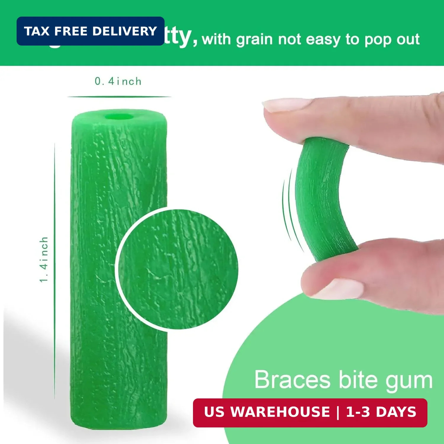 20 PCS Retainer Chewies for Aligner Seating – Mint Scented Aligner Tray Seaters