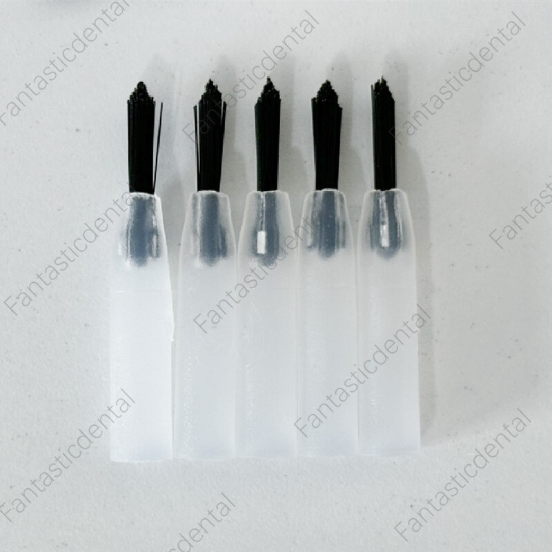 Dental Micro Brushes Tips Applicator Handle Brush Composite Resin Disposable