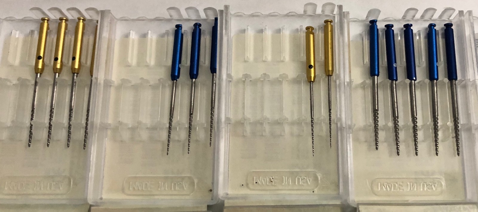 24 SybronEndo La Axxess + 14 Dentsply Orifice Openers, 4 VORTEX, 6 PATHFILES.