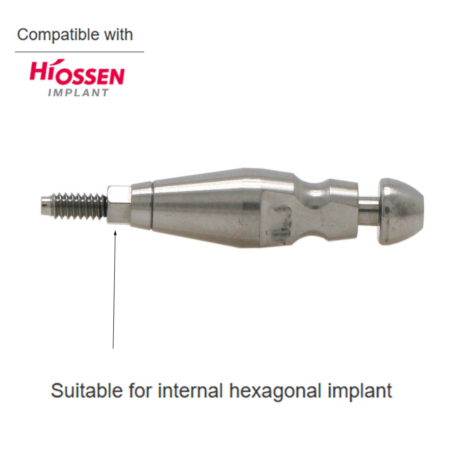 Hiossen ET Fixture Transfer Impression Coping Regular Mini Hex Open/closed Tray