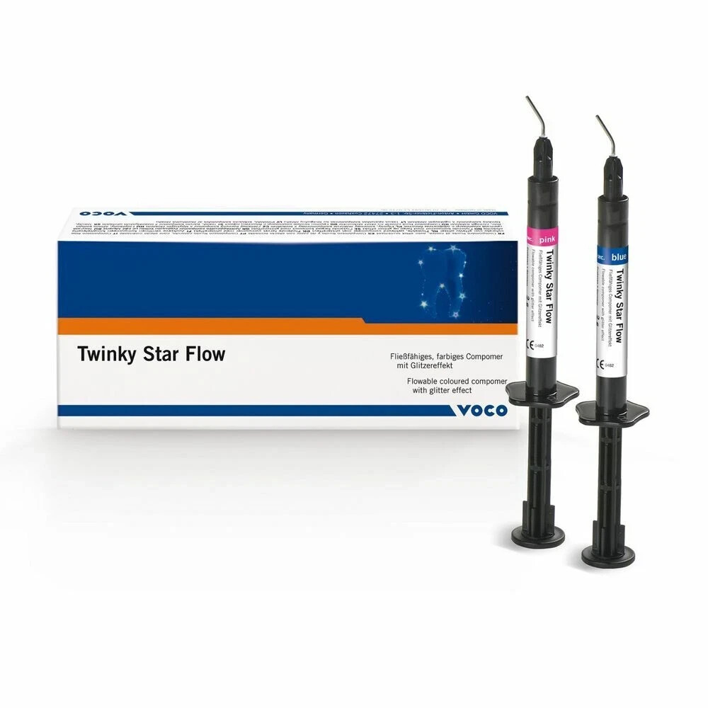 Voco Twinky Star Flow Coloured %Refill Caps free ship
