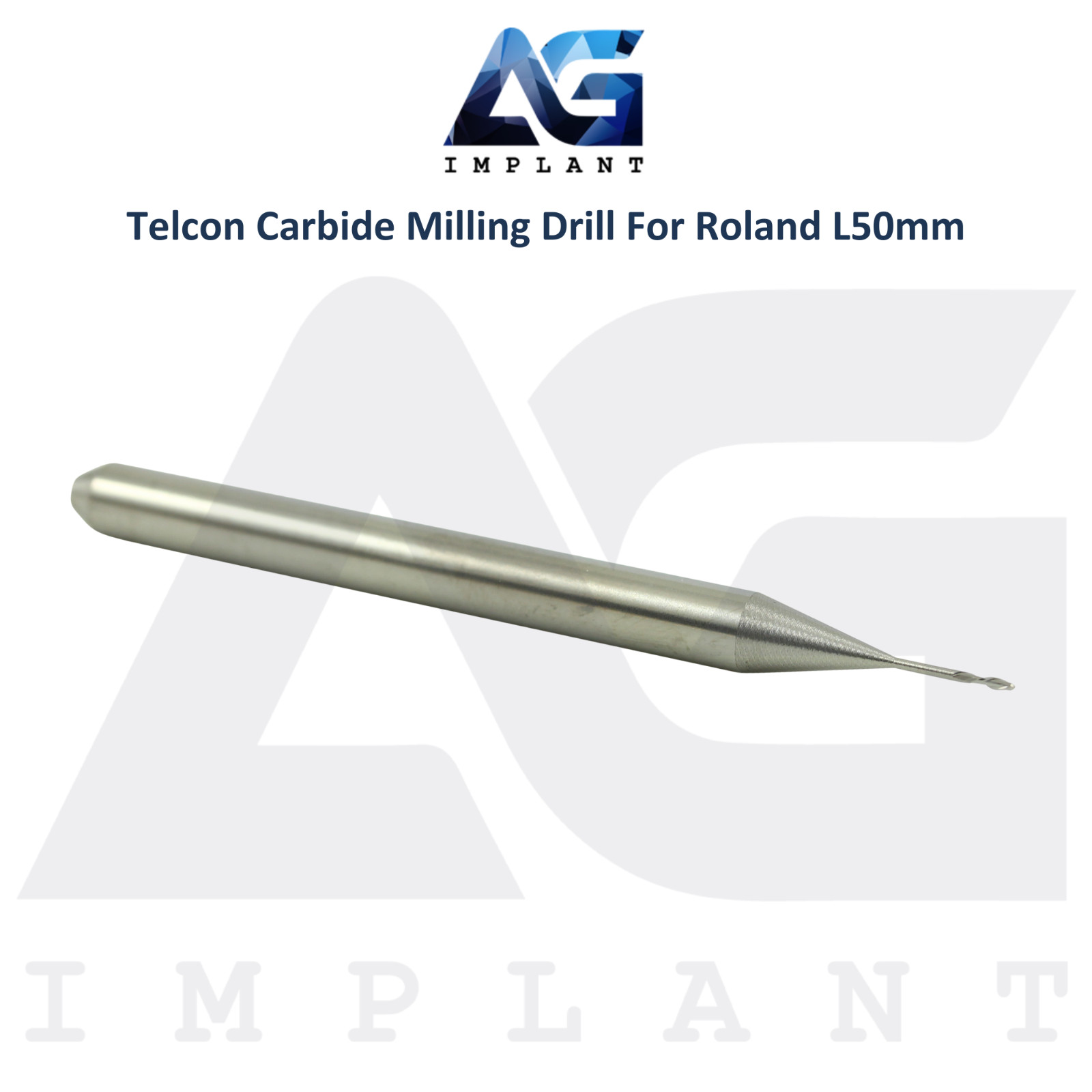 Telcon Dental Carbide Milling Drill For Roland System Ø4.0mm High-Precision