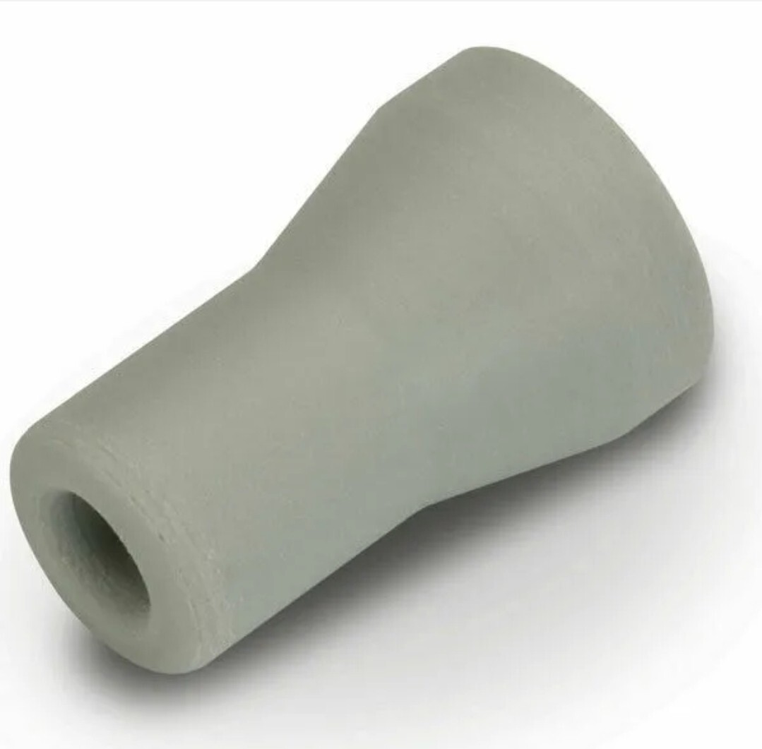 8 Pcs RPI Saliva Ejector Autoclavable Rubber Tip A-DEC, Gray, Push-On #ADT151