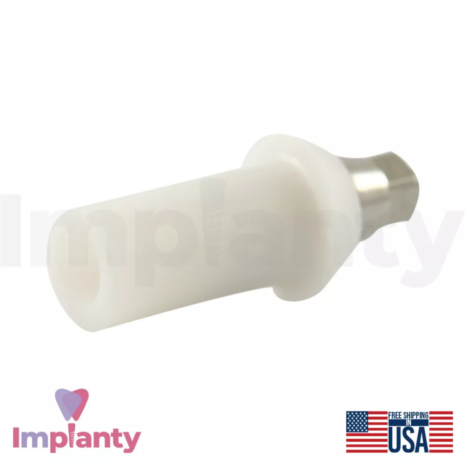10x GDT Straight Zirconia Dental Prosthetic Conical 2.65mm Regular Platform RP